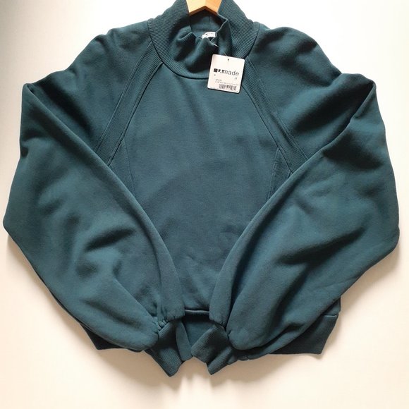 NWT LAmade Brandy Sweatshirt Teal  Size M - Picture 8 of 11